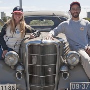 Exposición Club de Automóviles Antiguos de Valparaíso en Reñaca