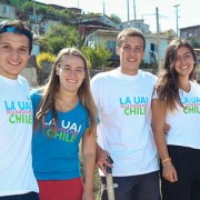Universidad Adolfo Ibáñez realiza Mechoneo con Sentido Social