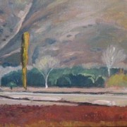 Una pintura de otoño