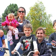 Campeonato de bicicross, Estadio Español, Talca