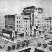 Espacios turísticos en la Ciudad Jardín, Hotel O`Higgins y Miramar