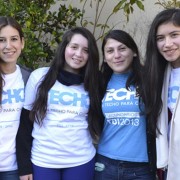 Escolares parten a trabajos de invierno, Techo Chile