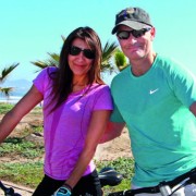 Disfrutando el deporte en Avenida del Mar, La Serena