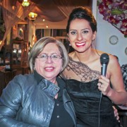 Desfile de alta costura de Pilar Barrios, en Tara Restaurante, Rancagua