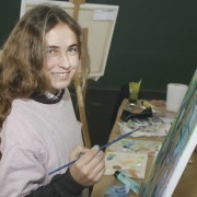 Día del Arte Intercolegios, en Colegio La Cruz, Machalí, Rancagua