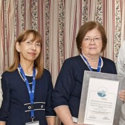 Entrega certificado de acreditación, Hospital de Niños