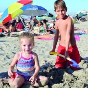 Playa, sol y entretención en Avenida del Mar, La Serena