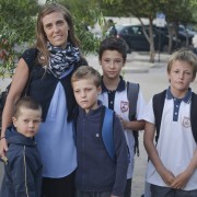 Primer día de Clases Colegio San José de Chicureo