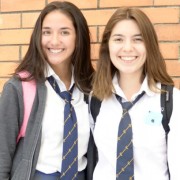 Primer día de clases. Colegio Concepción Pedro de Valdivia