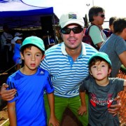 Clínica de tenis de Nicolás Massú en el club Huayquique de Iquique