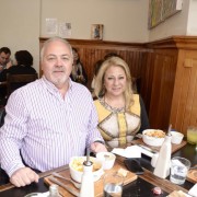 Almorzando en Café BAC