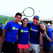 Tenitón solidaria en Complejo Deportivo Minera Escondida, Antofagasta 
