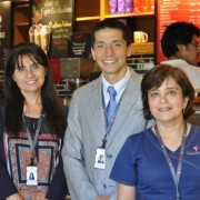 Inauguración Starbucks Coffee, Clínica Sanatorio Alemán 