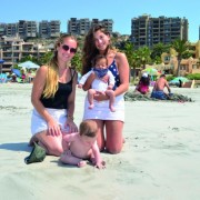 Playa, sol y entretención en Las Tacas 
