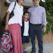 Primer día de clases, Colegio Santa Cruz de Chicureo 