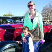 Exposición de autos clásicos en Chicureo