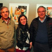 Exposición de cuadros de la artista Trinidad Bezanilla, Pent House de Edificio Atlántico Almagro, Antofagasta
