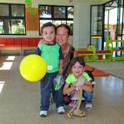 Primeros días de clases pre-school Colegio La Cruz, Rancagua