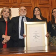 Ceremonia de entrega del Premio Raquel Correa 2018 a la periodista Matilde Burgos