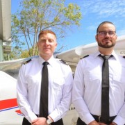 Ceremonia de egreso del curso Piloto Privado de Avión, de Aero Servicios Toqui, en La Serena