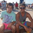 Disfrutando el sol, playa y terrazas en Avenida del Mar