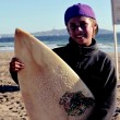 Surfistas en Café Poison, La Serena