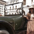 Exposición Club de Automóviles Antiguos de Chile en el marco de su aniversario Plaza Sotomayor, Valparaíso