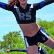 Campeonato nacional de cheerleaders en Avenida Costanera, Coquimbo