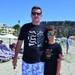Disfrutando el verano en Playa Las Tacas, Coquimbo