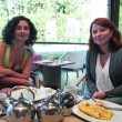 Compartiendo un café en Sauré