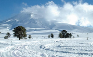 Los alpes chilenos