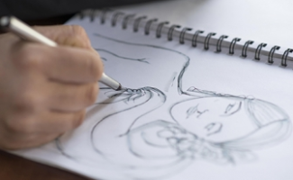 Croquis en metal